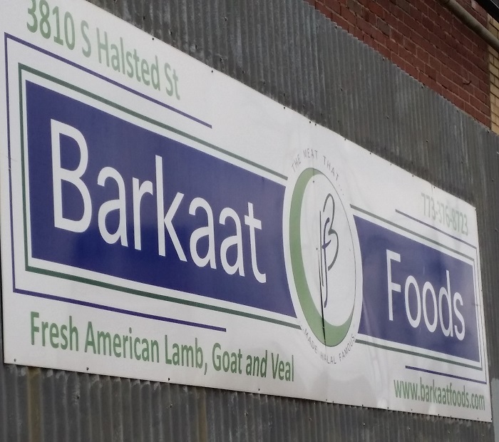 Barkaat Foods Sign