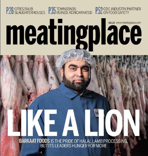 Meatingplace Magazine. Ahmed I. Khan of Barkaat Foods. Photo courtesy of Barkaat Foods.