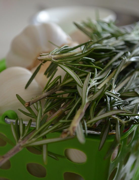 rosemary herb and garlic