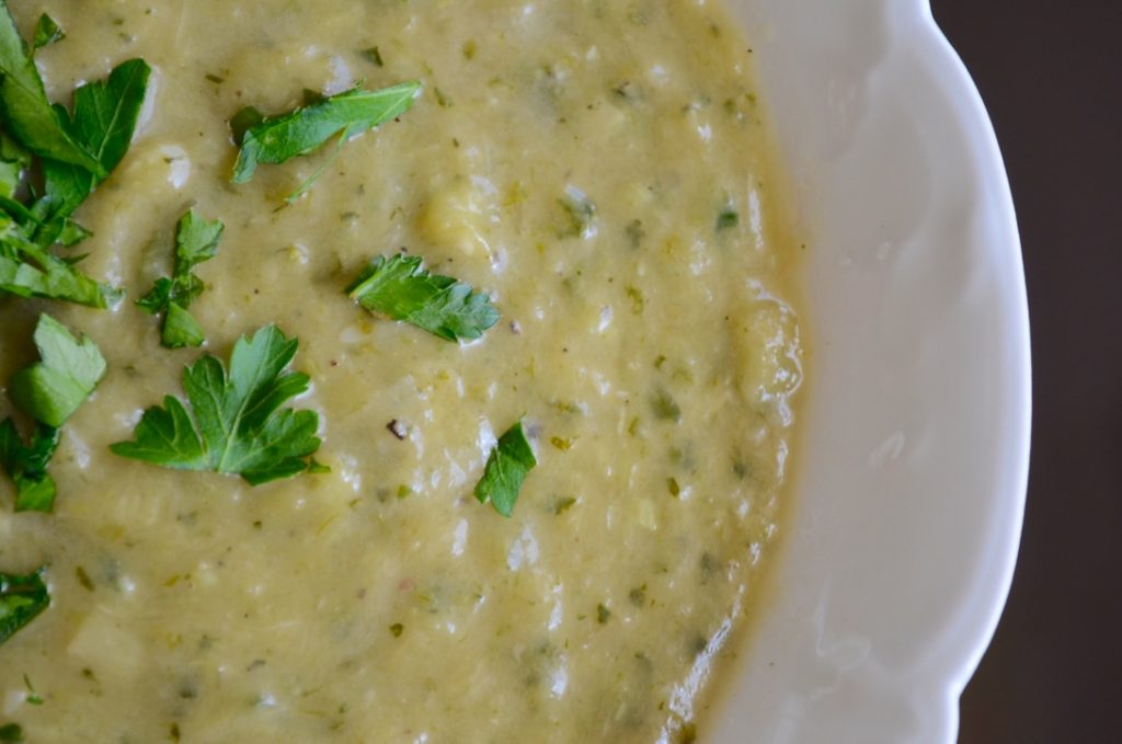 Spring Green Soup | My Halal Kitchen