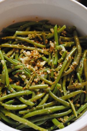 French Beans with Garlic, Cumin and Toasted Sesame - Yvonne Maffei ...